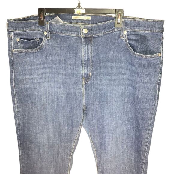 Levi’s dark wash 725 high rise bootcut jeans non ripped size 26W #756 - Picture 2 of 4